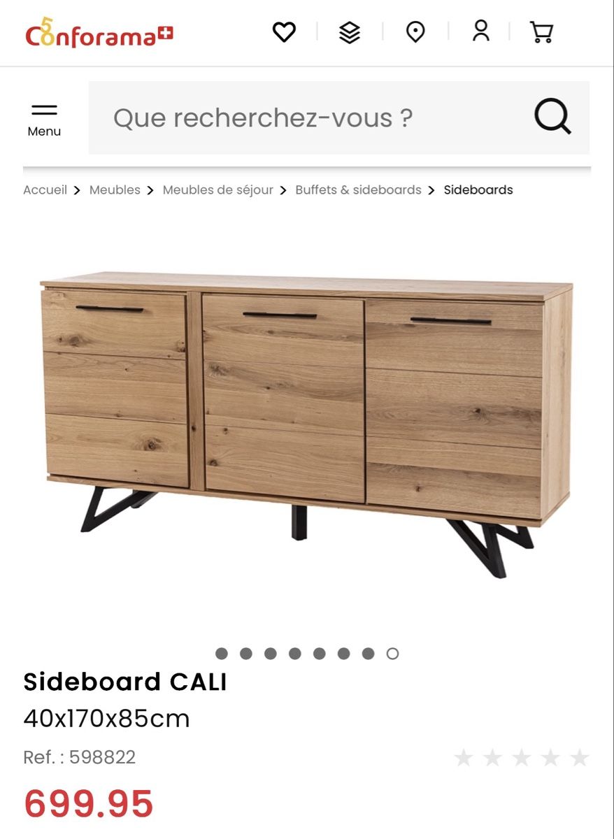 Conforama Buffets: Meuble salon – Neuf (Voir description) à Veyrier par Nico_2698 2