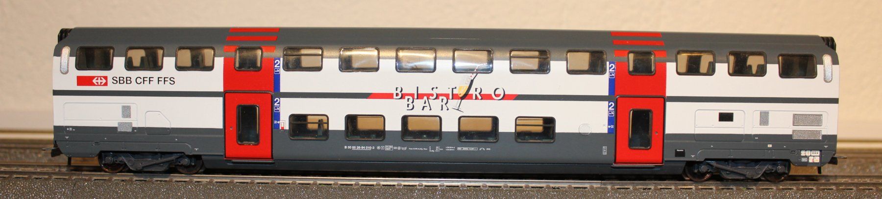 Hag Modellini di ferrovie: SBB IC 2000 Barwagen DS Bistro Bar – Nuovo (secondo la descrizione) da Baden venduto da bahnkorn