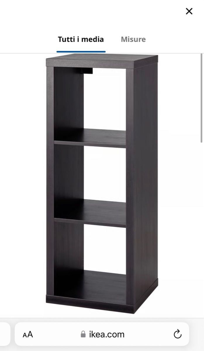 Regale: 2x KALLAX (black comtainer boxes) from IKEA – Neu (gemäss Beschreibung) aus Veyrier von luc_dlm8