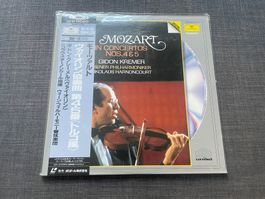 MOZART: VIOLIN CONCERTOS *LASERDISC* OVP *GIDON KREMER*JAPAN