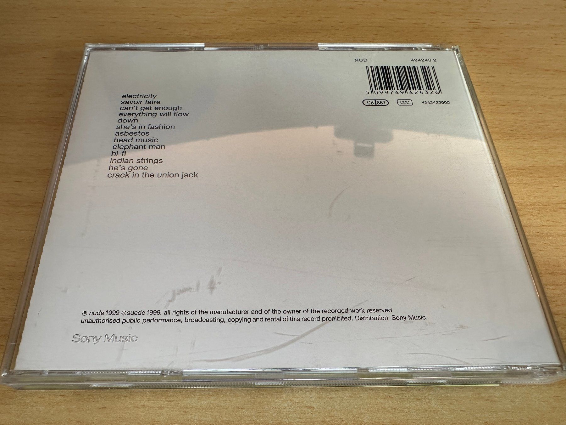 CD: Suede – Head Music – Usato da Rikon im Tösstal venduto da Alpenmutz 1