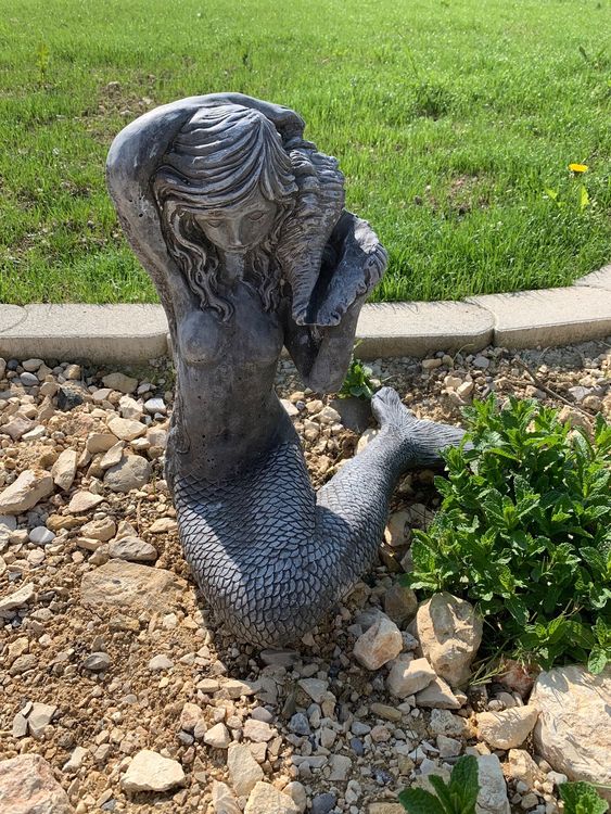 Meerjungfrau, Gartenfiguren, Steinfiguren, Deko Kaufen auf Ricardo