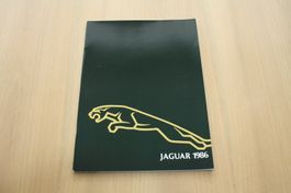 Jaguar Broschüre / Katalog - Rarität aus dem Jahr 1986!