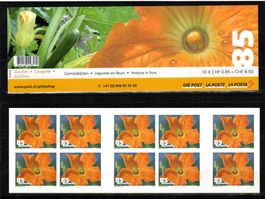 2011 MH Gemüseblüten Zucchini postfrisch nicht gefaltet