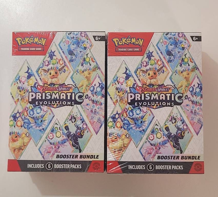 Pokémon Carte collezionabili: 2x Prismatic Evolutions Booster Bundle ENG - NEU OVP SEALED – Nuovo e nell'imballaggio originale da Allschwil venduto da Mikky01