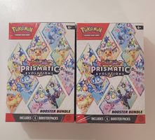 2x Prismatic Evolutions Booster Bundle ENG - NEU OVP SEALED