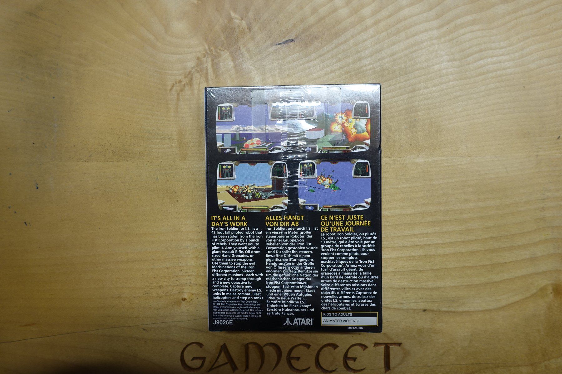 Atari Giochi: Iron Soldier - Amerika - Atari Jaguar – Nuovo e nell'imballaggio originale da Steinach venduto da Gamecet 7