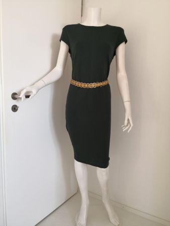 🤩HALLHUBER KLEID DUNKELGRÜN NEUWERTIG