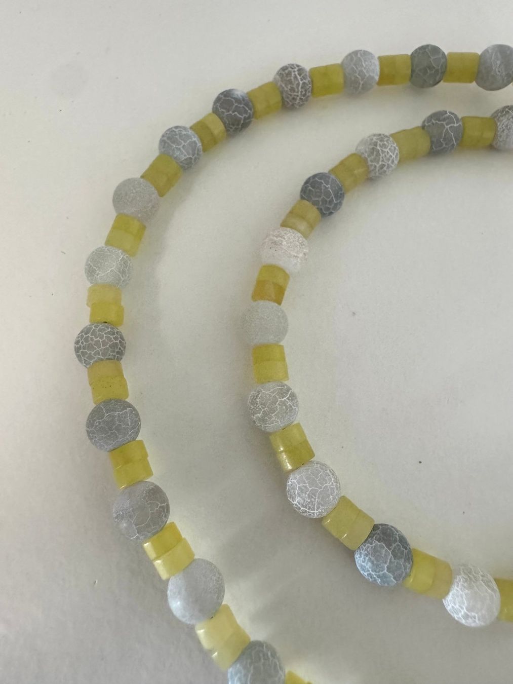 Catenine: Halskette Serpentin, Achat – Nuovo (secondo la descrizione) da Biberist venduto da tl-schmuck 2