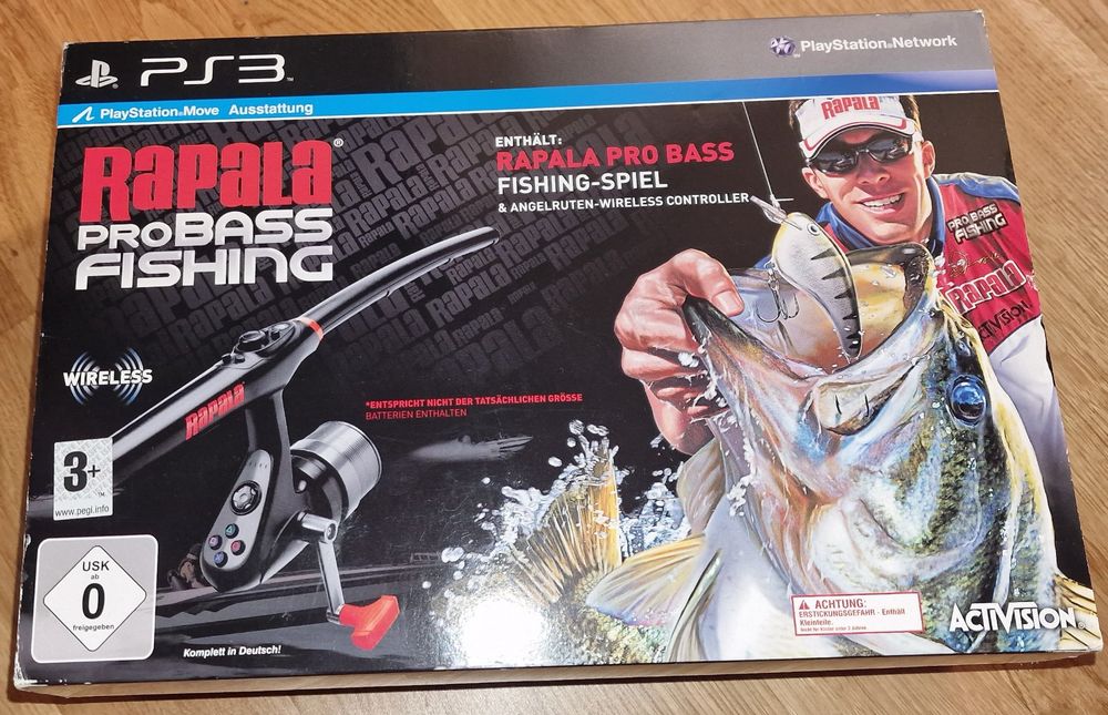 Rapala Pro Bass Fishing OVP PS 3