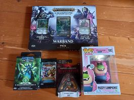 Pop Fuzzy Lumpkins + coffret Warhammer