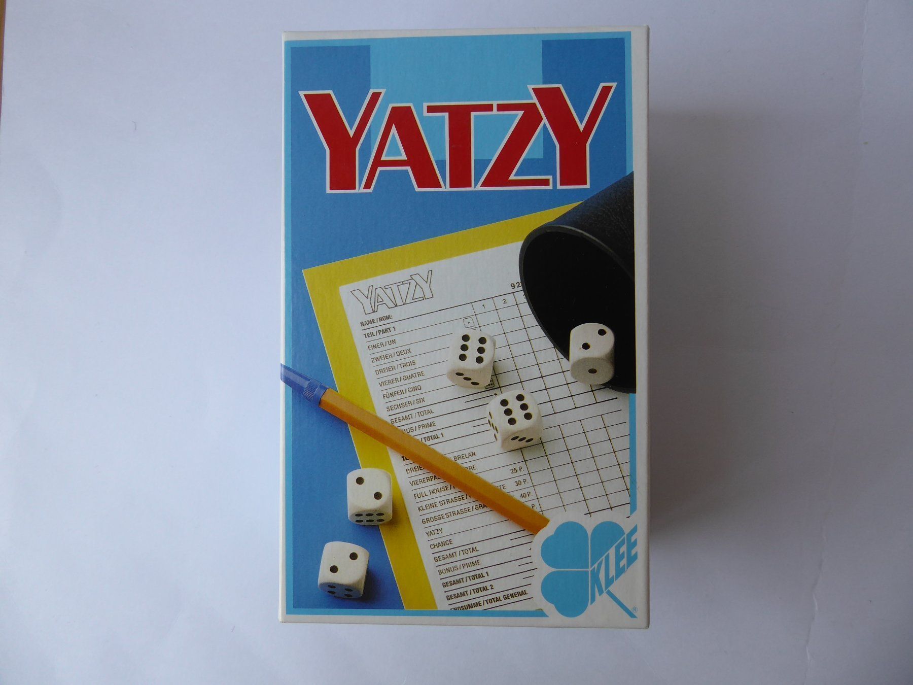 Giochi: Tolles YATZY Spiel, Klee – Usato da Turbenthal venduto da Panau