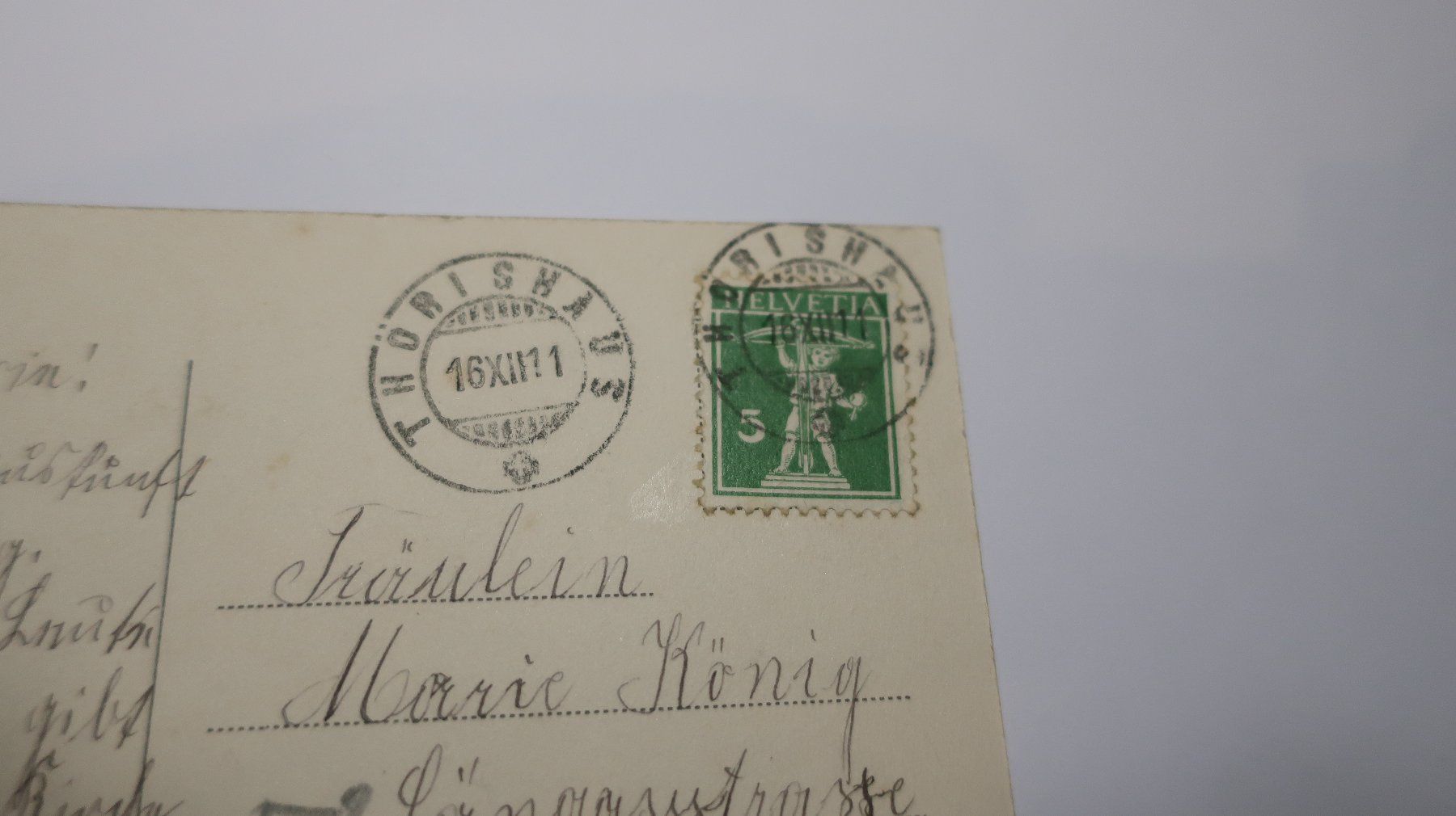 Cartes postales: Oberwangen b. Bern  1911 – D'occasion à Cormoret par Pascalll2001 4