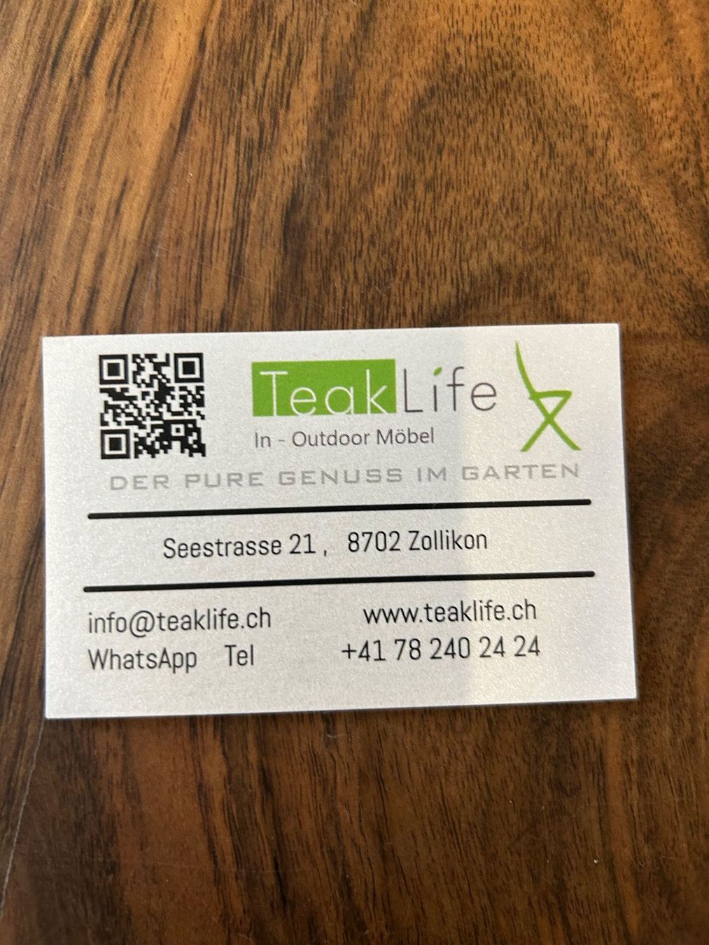 Tavoli: Tisch Eiche Baumkantentisch Geräuchert – Nuovo (secondo la descrizione) da Zollikon venduto da Teaklife 9