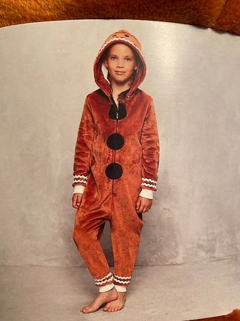 Weicher Plüsch Pyjama 116/122 - ungetragen