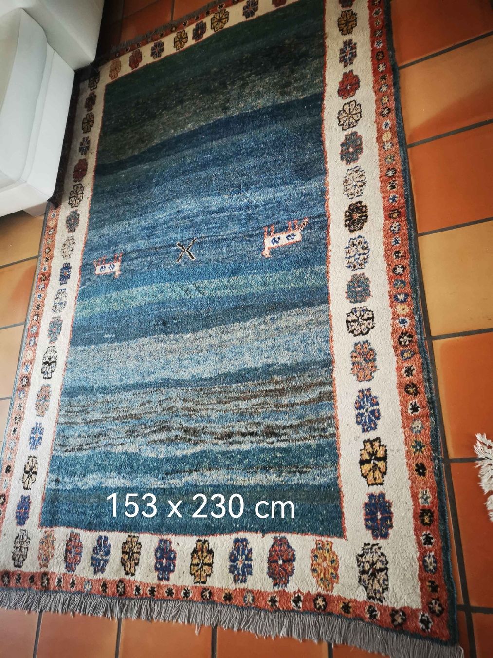 Tappeti: Orient-Teppich blau – Usato da Münchenstein venduto da Piccolo013