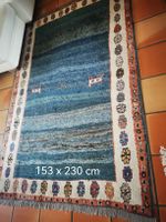 Orient-Teppich blau