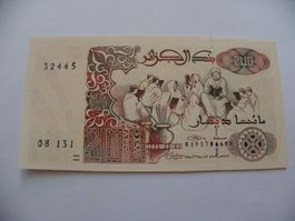 Algerien 200 Dinar Banknote, 1992, Sehr Gut Erhalten, Unc