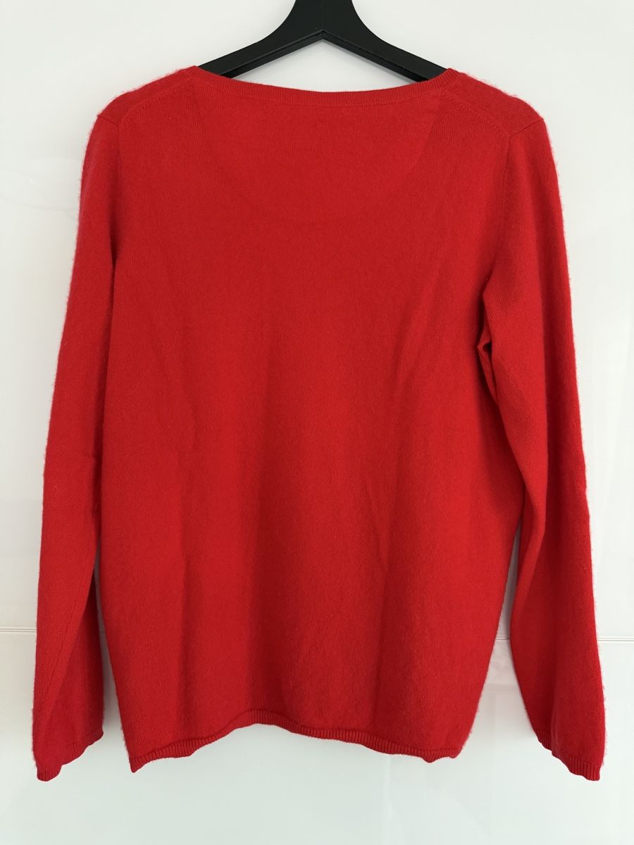 Maglioni & Felpe: 100% Kaschmirpullover in rot – Usato da Grenchen venduto da servet.t 1