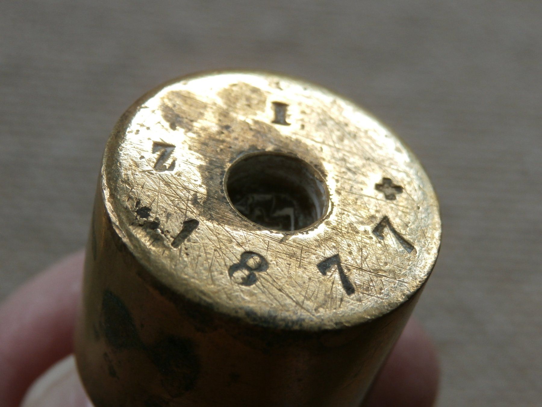 Waagen und Gewichte: 15 alte Gewichte Messing zT bis 1877 – Gebraucht aus Zürich von tiburzio 7
