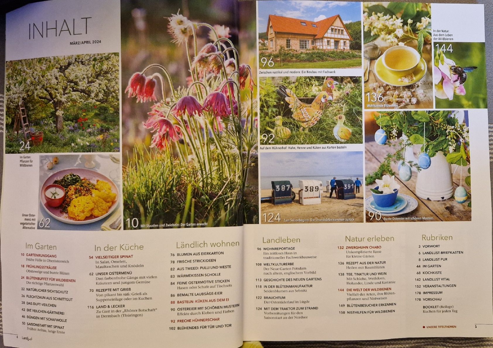 Zeitschriften & Magazine: Landlust, Heft März/April 2024 – Gebraucht aus Oberengstringen von Sheera7 1