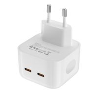 GaN Quick Travel Charger 35W double type-c (chargeur Macbook