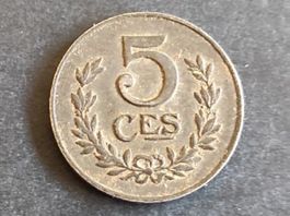 5 centimes Luxembourg 1918