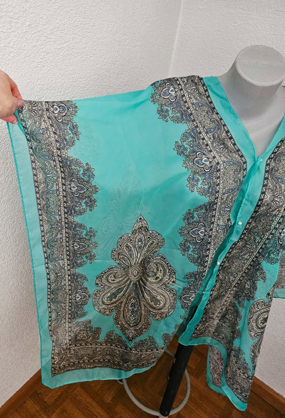 Tuniken: Tunika / Strandkleid / Poncho One Size Paisley – Neu und originalverpackt aus Füllinsdorf von Sunnebliemli7 3