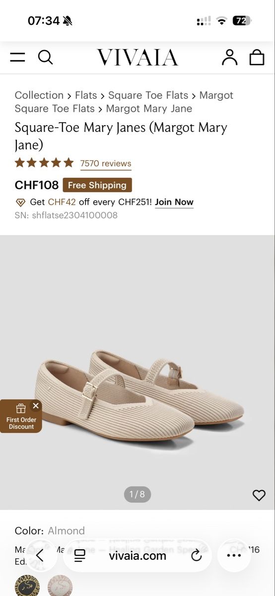 Vivaia Chaussures femmes: Vivaia Mary Jane Schuhe – Neuf avec emballage d'origine à Zuerich par evi_fmy2 4