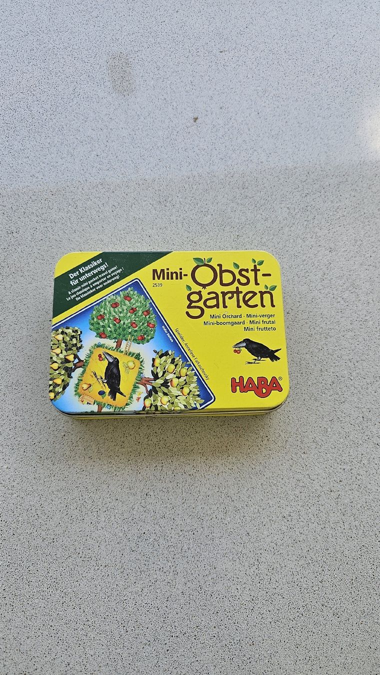 Haba Giochi: HABA Mini Obstgarten Spiel. – Usato da rain venduto da Bbaumli 2