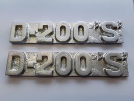 Hürlimann Aluguss Schriftzüge D-200'S'