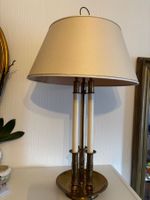 Grande lampe style Bouillotte en laiton 2 feux