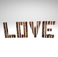 Holzbuchstaben Deko LOVE, Vintage Stil,Paletten ab 1.-