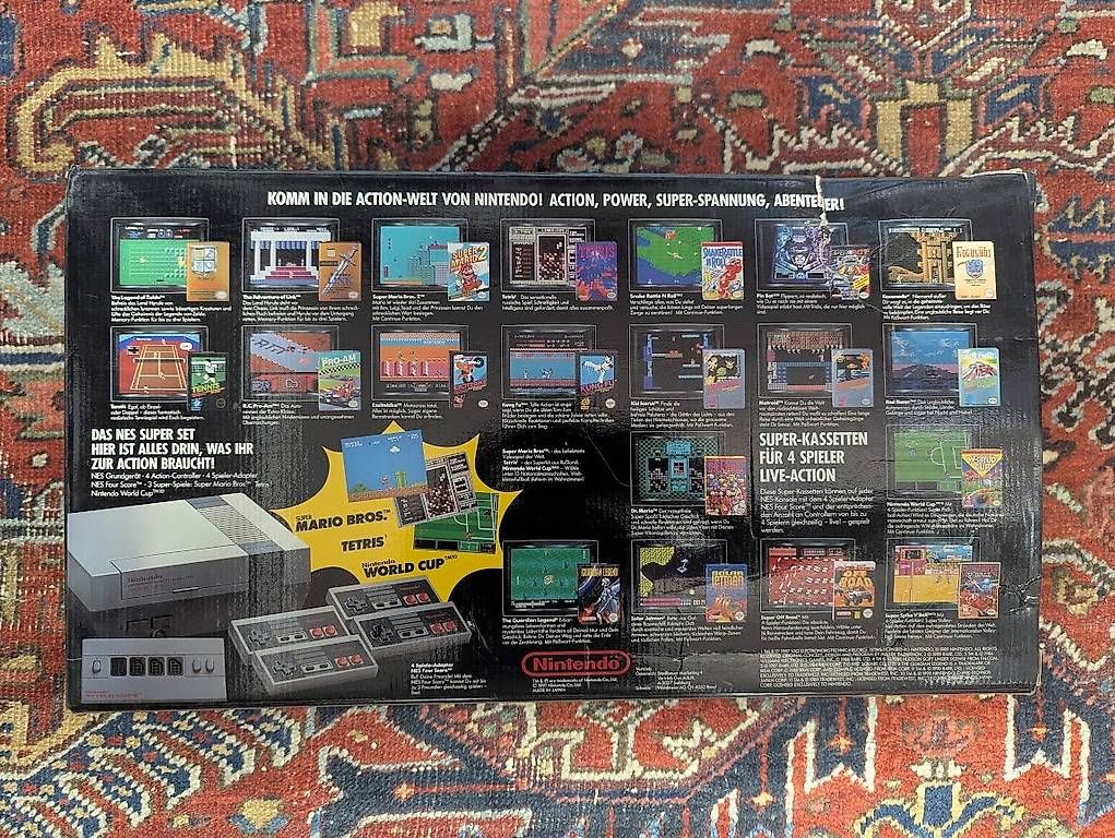 Console: NES Original Super Set - Mit Holzbox in Top Zustand – Usato da Rothrist venduto da Eclipsech 3