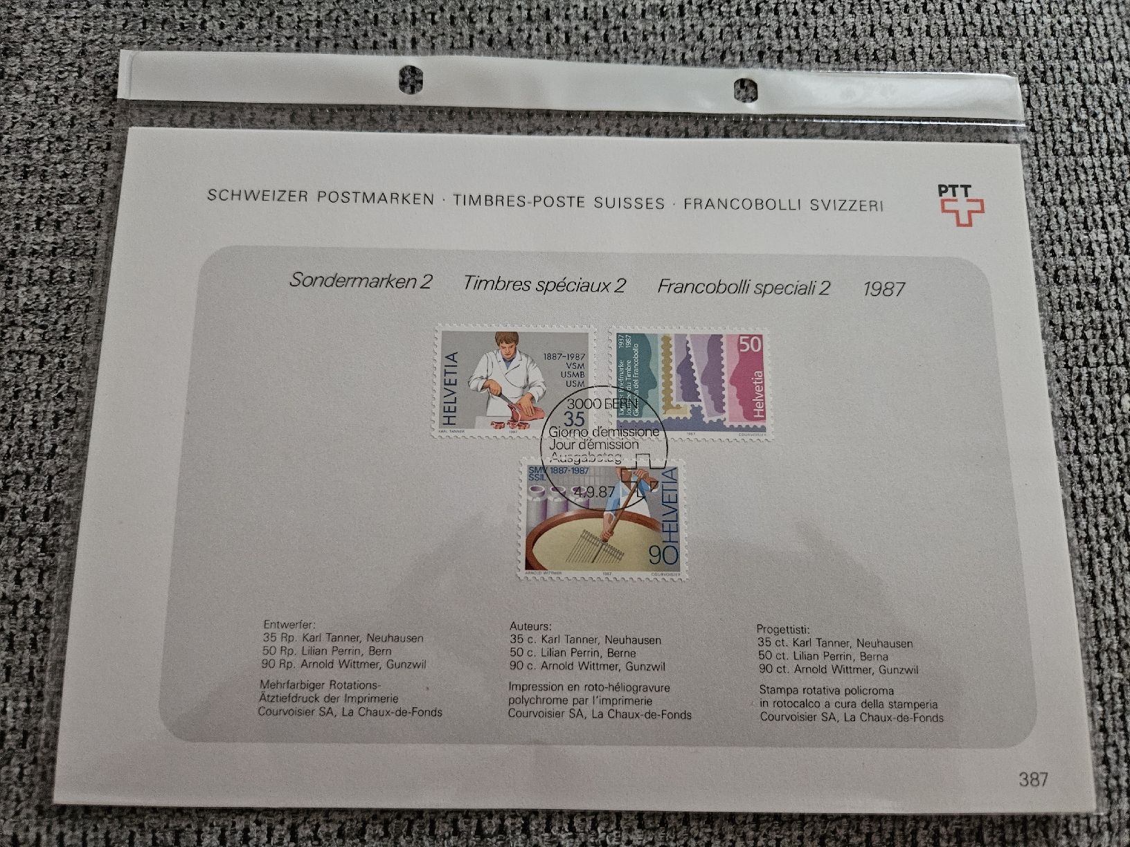 Tutti i francobolli: Schweizer Postmarken Helvetia Sondermarken – Nuovo e nell'imballaggio originale da Chur venduto da Kohla1980 3