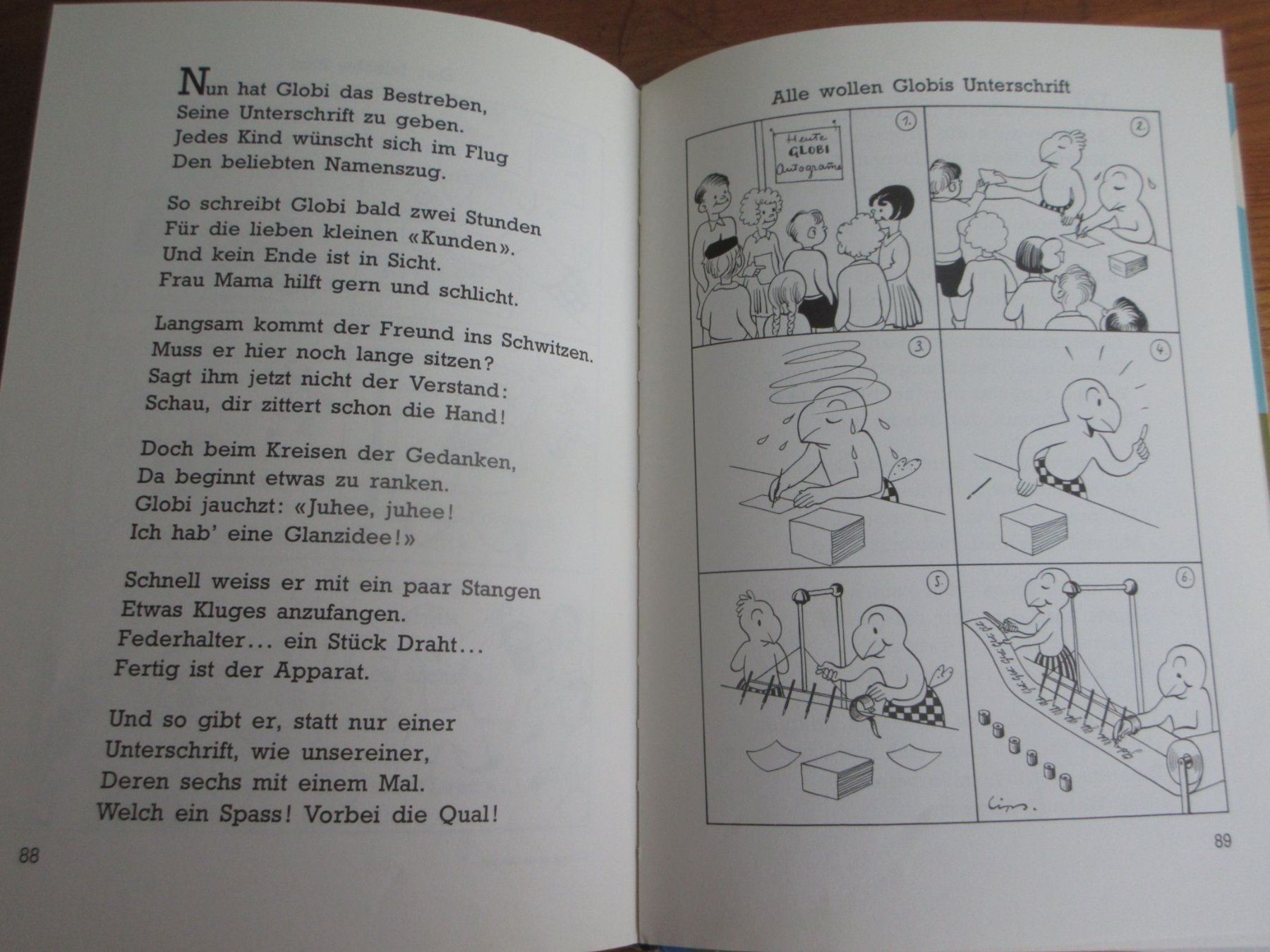 Libri: Globi, so ein Lausbub, 4. Auflage, 1992, unbemalt – Usato da Binningen venduto da Oldfashion 6