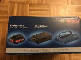 Bosch Professional Akku +Ladegerät Wireless Charging System