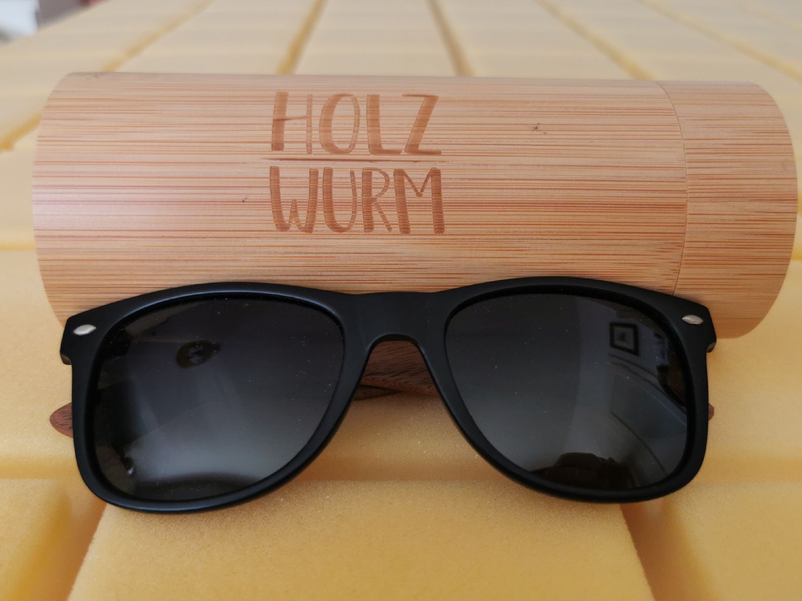 Occhiali & Lenti: Holzwurm Sonnenbrille – Nuovo e nell'imballaggio originale da Schlieren venduto da vlalif
