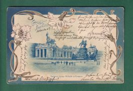BERLIN - Denkmal Kaiser Wilhelm - 1899