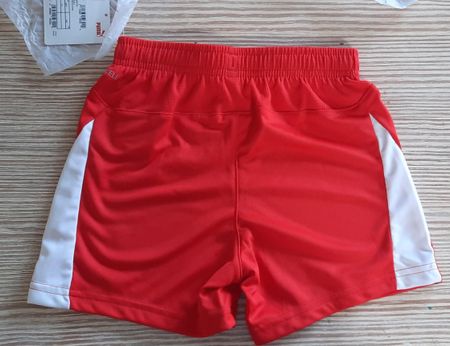 shorts gr 116 Kind junge mädchen fussball rot Sport 702