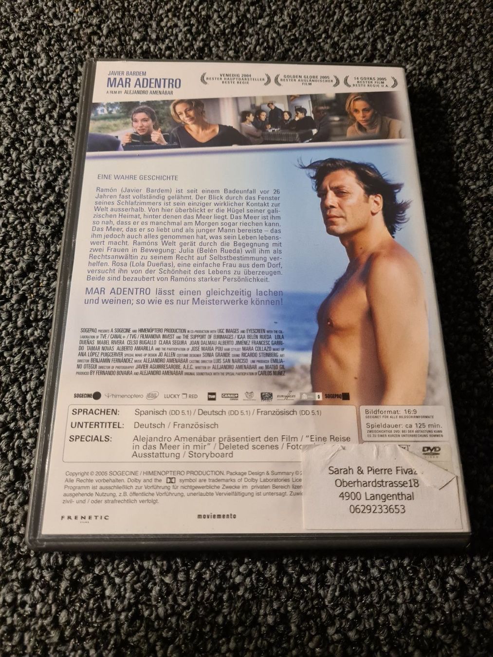 Tutti i DVDs: MSR ADENTRO(8880) – Usato da Ruswil venduto da jan_bxl5 1