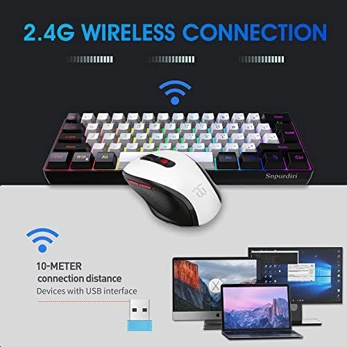 Tastiere: 60 Prozent Tastatur Maus Wireless Gaming Combo – Nuovo e nell'imballaggio originale da Hundwil venduto da pac_6jh8 5