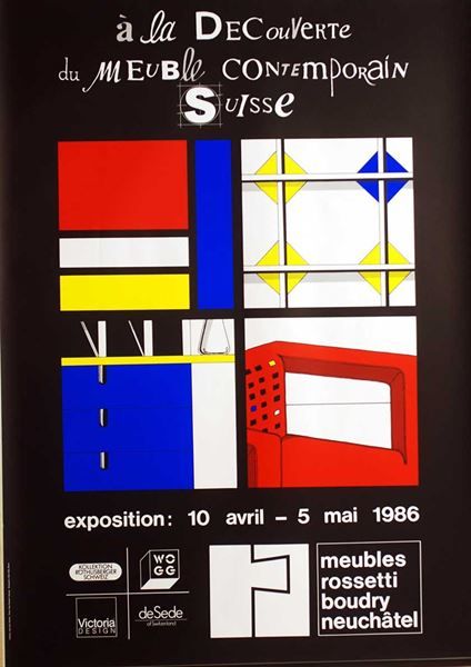Foto & Immagini: meuble contemporain Suisse – Nuovo (secondo la descrizione) da Bern venduto da Vintage-Art-Poster
