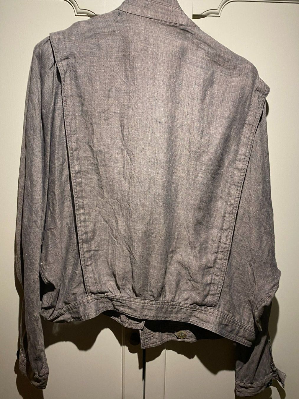 Giacche: DAMEN JACKE ,GRAU-LEINEN – Usato da Meienried venduto da ManuelaBoutique 5