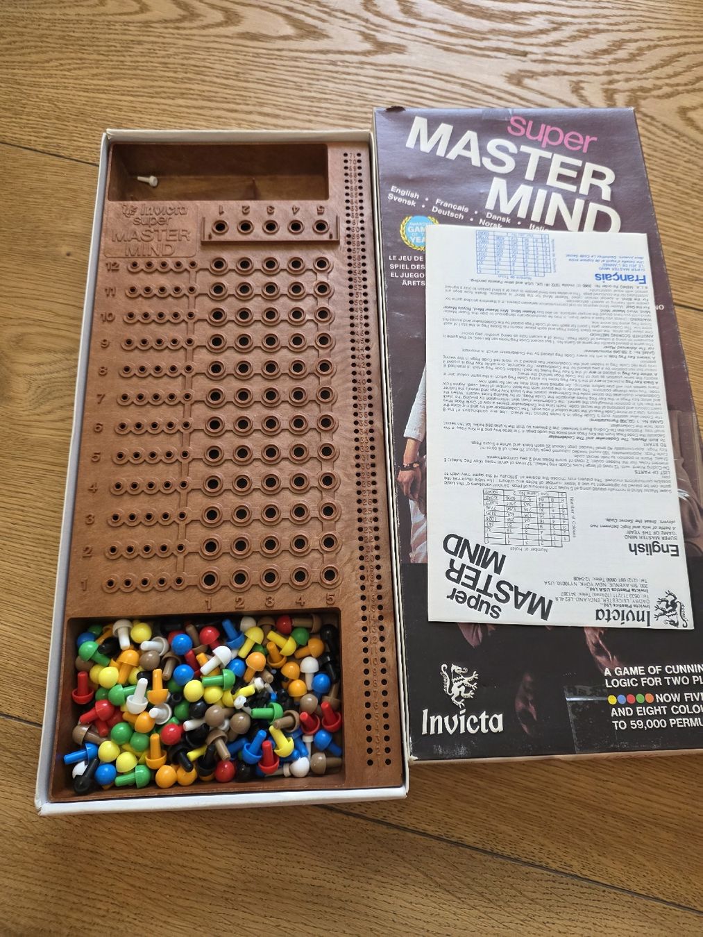 Invicta Spiele: Brettspiel Super Master Mind Invicta  – Gebraucht aus Dorf von Echo_Elements 2