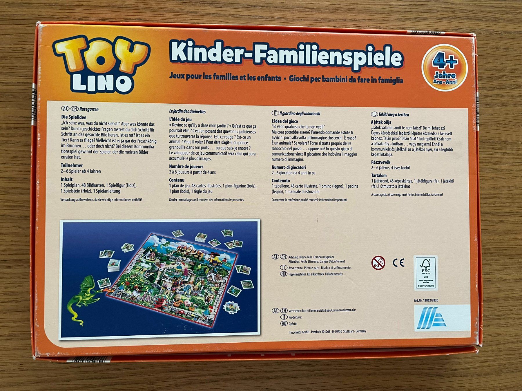 Ravensburger Giochi: Rategarten Familienspiel – Usato da Muttenz venduto da Juvenile33 8