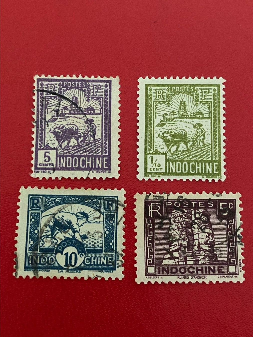 Tutti i francobolli: Timbres - Indochine – Usato da Petit-Lancy venduto da Solcarm