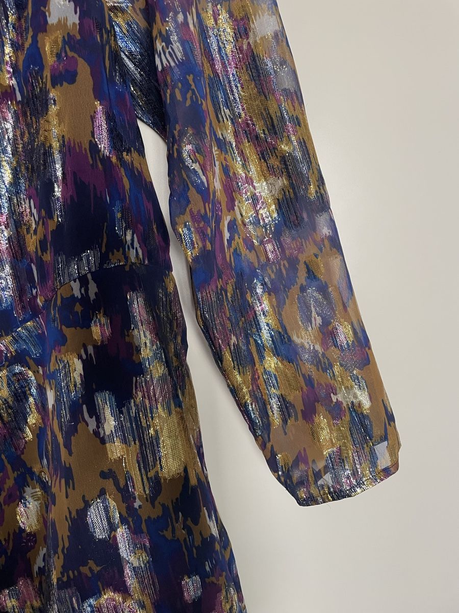 Mango Vestiti: One-shoulder purple dress size 44 – Nuovo e nell'imballaggio originale da Zürich venduto da philou1986 3