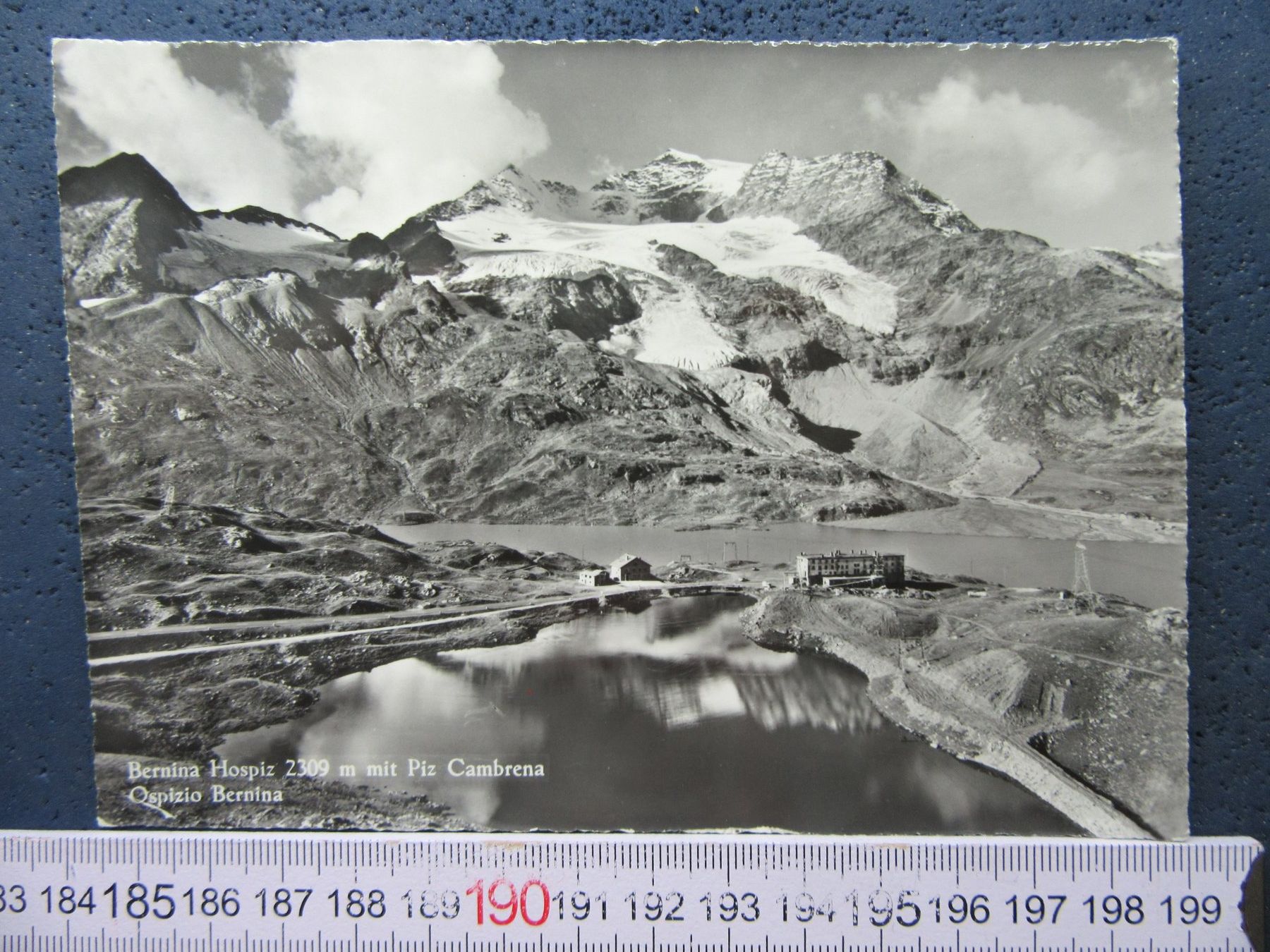 Cartoline postali: BERNINA HOSPIZ PIZ CAMBRENA GR AK BUG – Usato da Ettingen venduto da Hausi4711