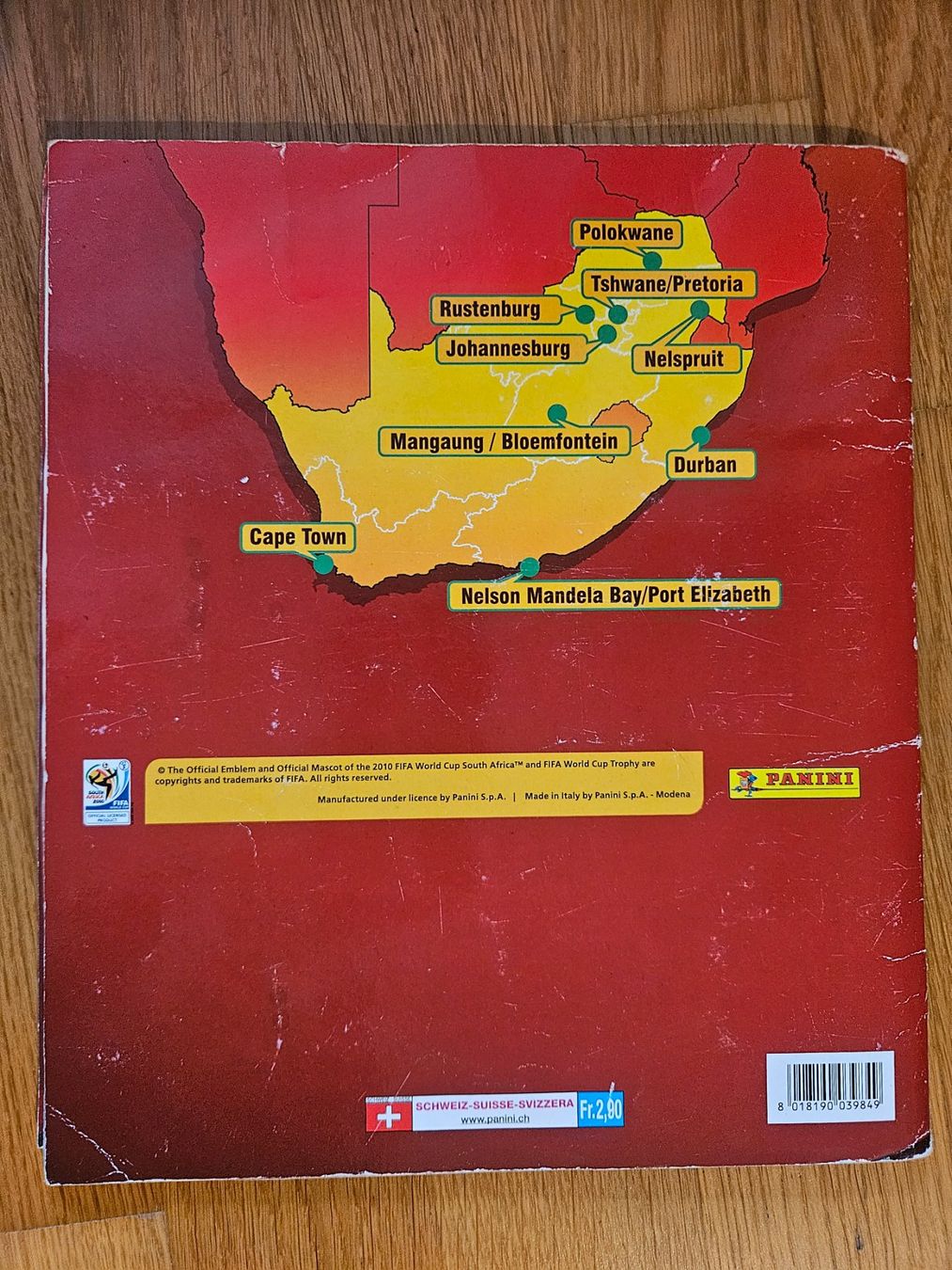 Album: Panini Album 2010 Schweizer Version – Usato da Thalwil venduto da JogaB0nito 1